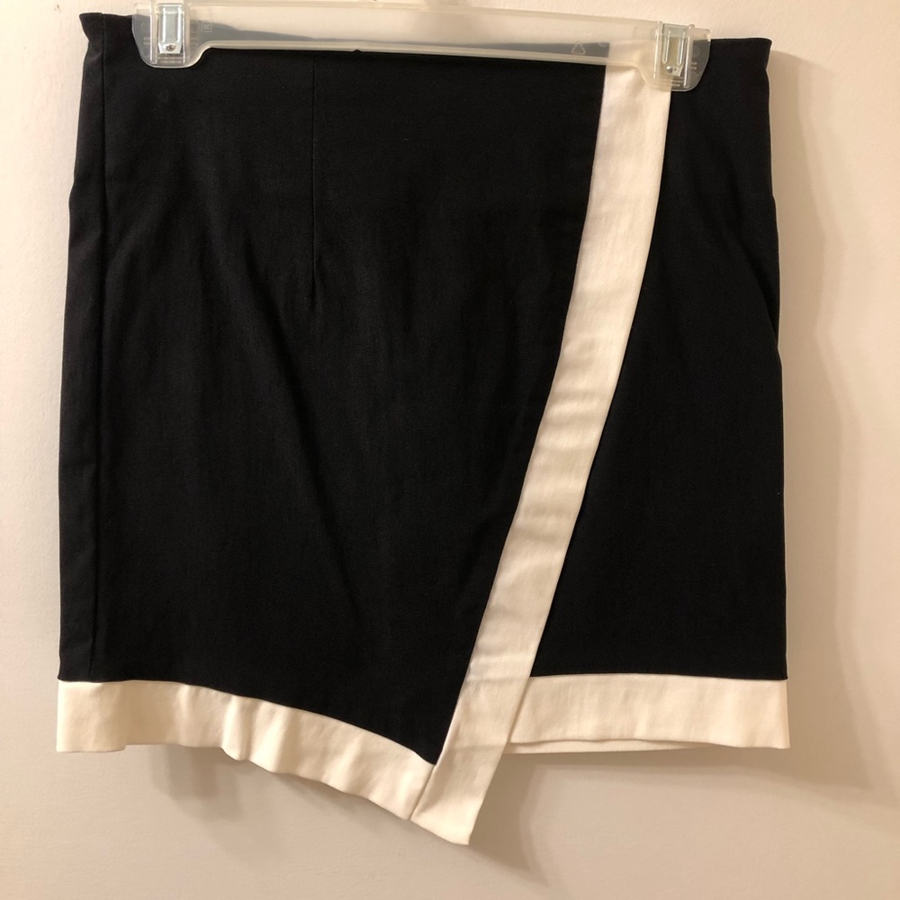 Black and white skirt